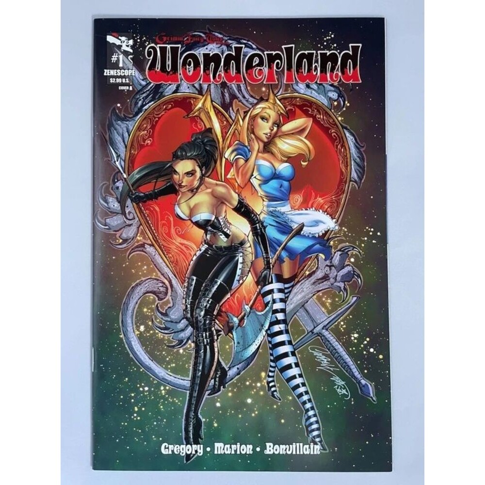 Wonderland - 1 - Comic Book, J. Scott Campbell Cover, Zenescope, 2012